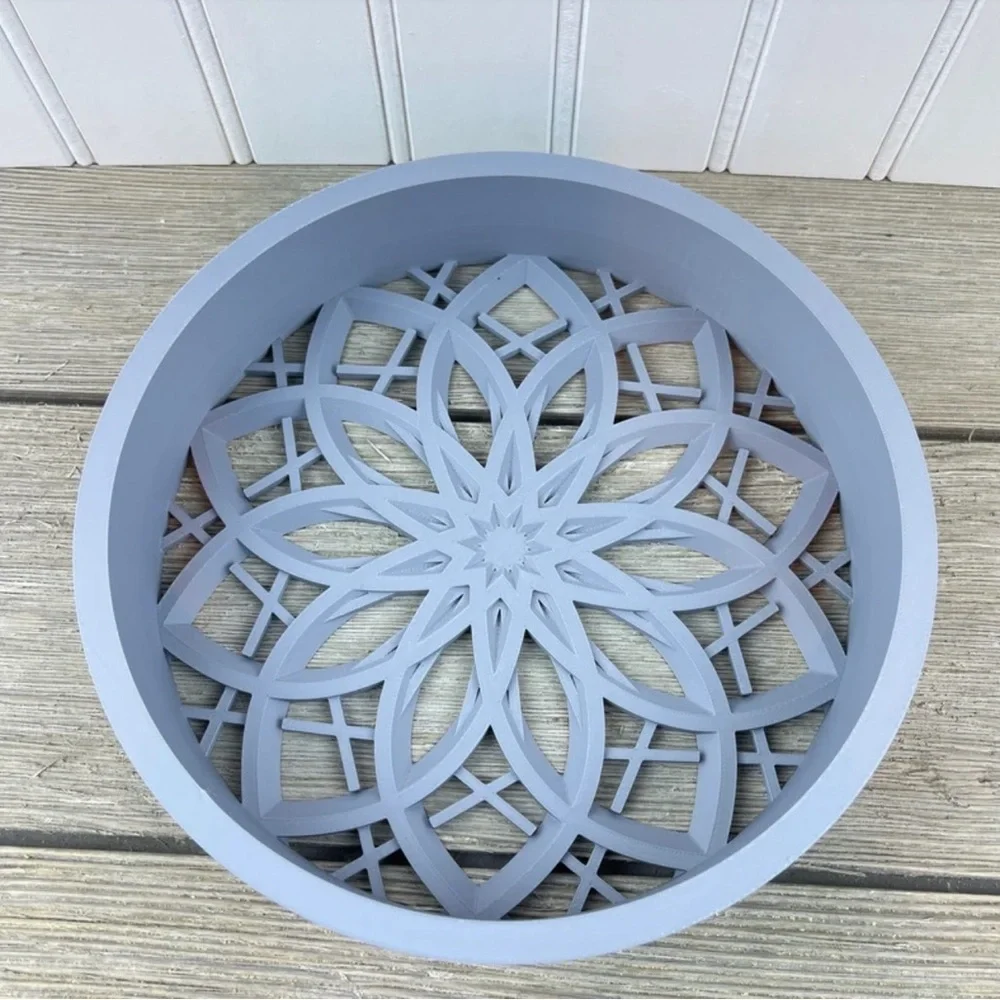 Floral Design Catch All Tray, The Kovi Catch-All Tray, Trinket Dish